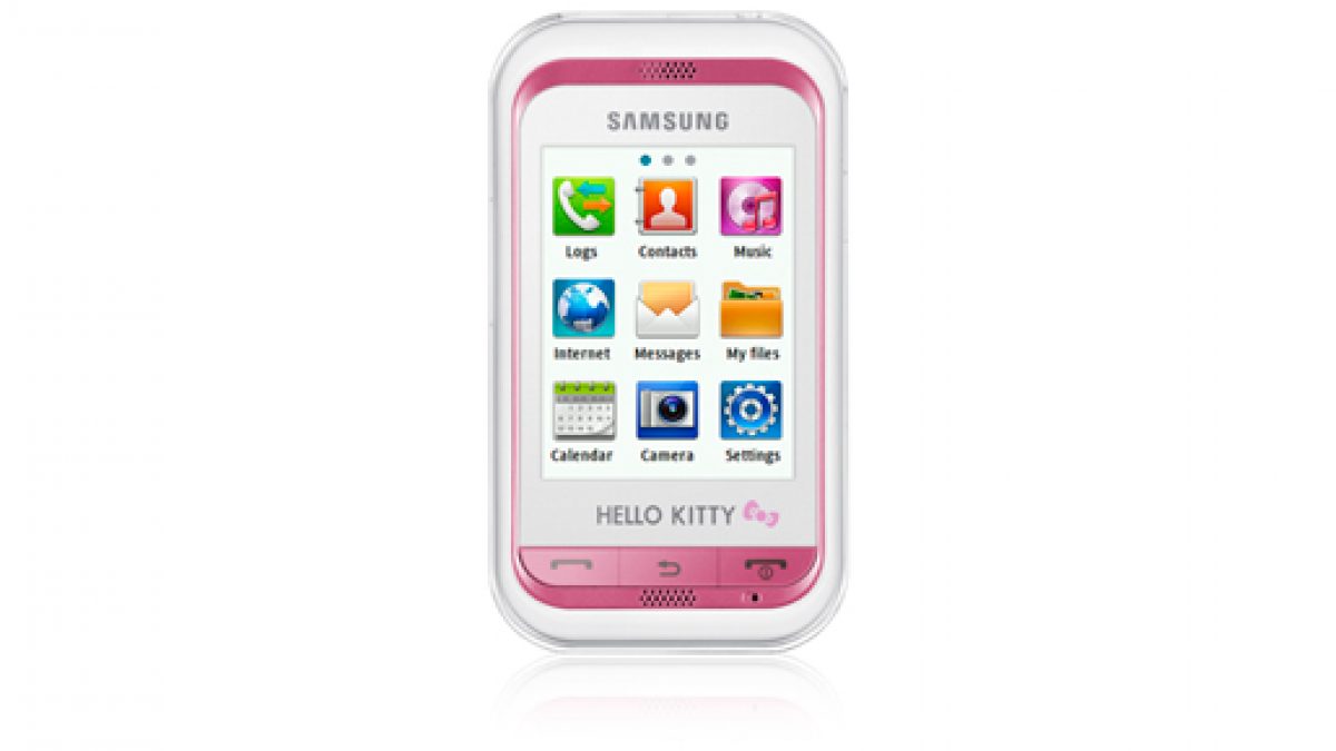 Молодежный телефон Samsung C3300 Hello Kitty