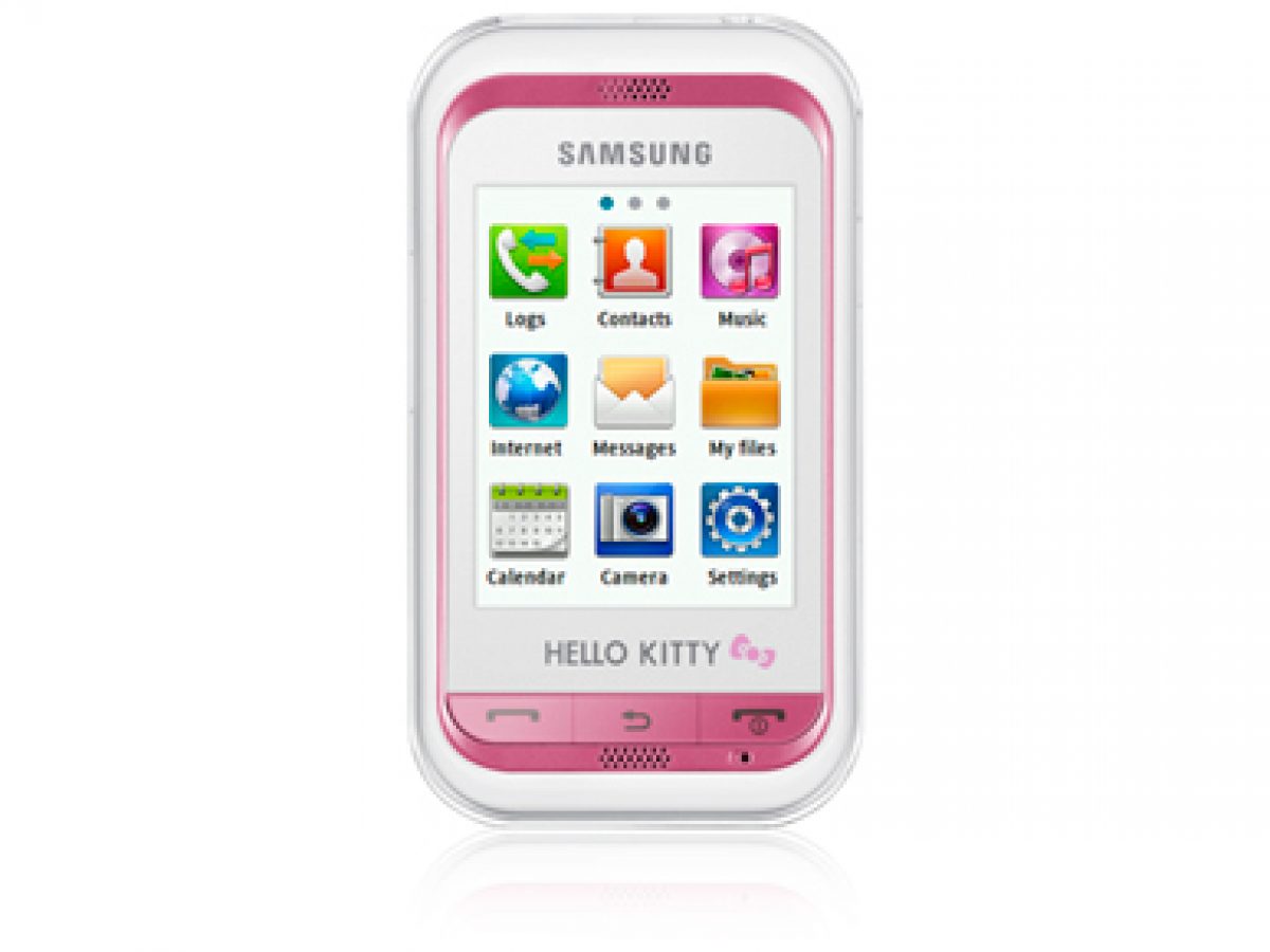 Молодежный телефон Samsung C3300 Hello Kitty