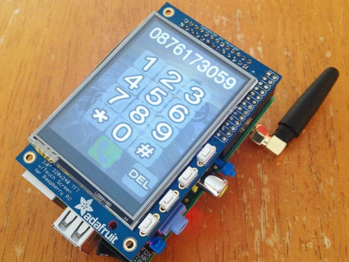 PiPhone – самодельный телефон на основе Raspberry Pi