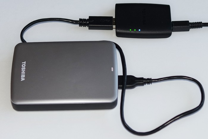 Обзор Toshiba STOR.E Wireless Adapter