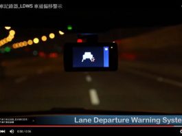 Lane departure warning system