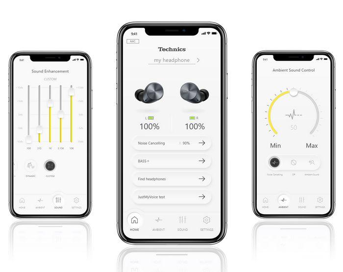 приложение Technics Audio Connect